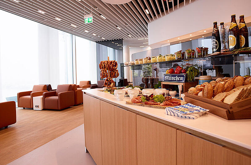 Nur wer den HON-Status erreicht hat, darf die exklusive First-Class-Lounge der Lufthansa betreten.