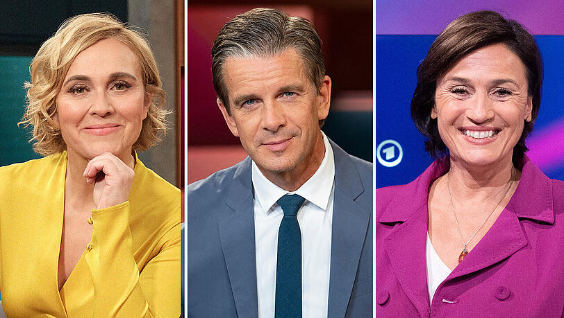 Caren Miosga, Markus Lanz und Sandra Maischberger haben alle drei ihre eigenen erfolgreichen Polit-Talkshows.