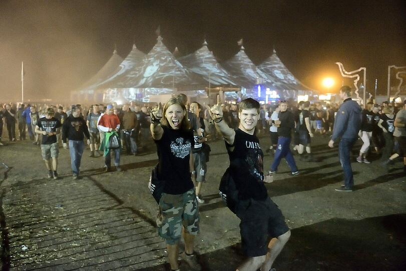 Weitere Wacken-Impressionen vom Donnerstag.