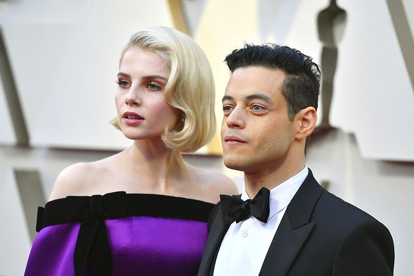 Lucy Boynton und Rami Malek.