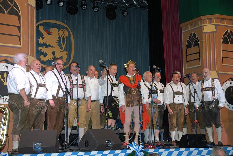 Die Damischen Ritter feiern am Mittwoch im Löwenbräukeller.