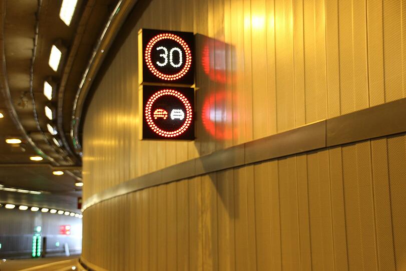 So gut wie fertig: Die Bilder vom Luise-Kiesselbach-Tunnel.