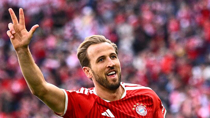Drei Tore am letzten Spieltag: Bayern-St&uuml;rmer Harry Kane beendet auch seine dritte Bundesliga-Saison als Torsch&uuml;tzenk&ouml;nig.