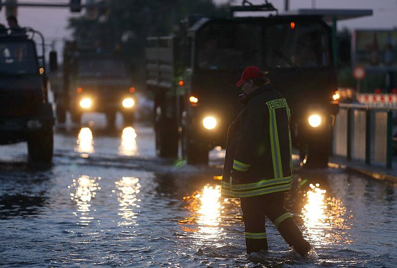 Die aktuellen Hochwasser-Bilder aus Magdeburg