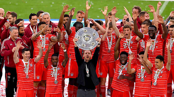 Julian Nagelsmann feierte mit dem FC Bayern dieses Jahr seine erste deutsche Meisterschaft.