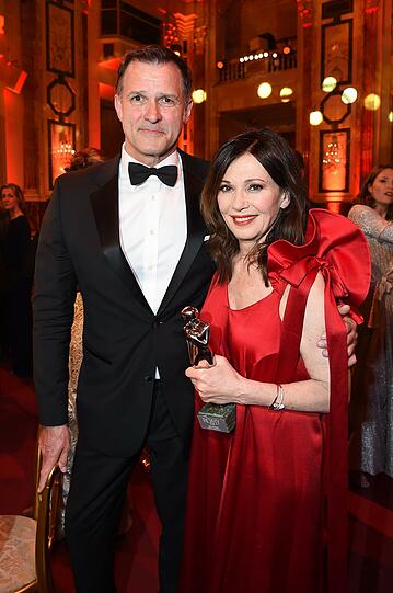 Iris Berben mit Partner Heiko Kiesow