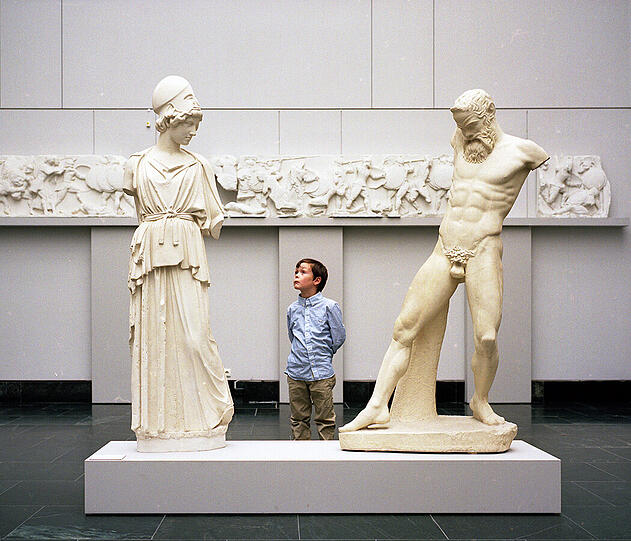 Schon am Samstagnachmittag bieten viele Museen ein spezielles Kinderprogramm, wie hier die Antikensammlung...
