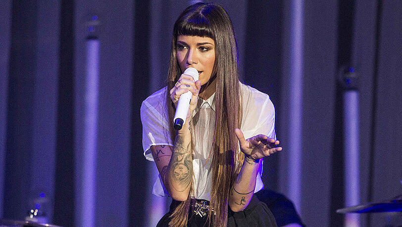 Christina Perri bei einem Konzert in Atlanta Christina Perri bei einem Konzert in Atlanta