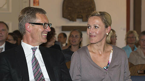 Christian und Bettina Wulff im September 2012