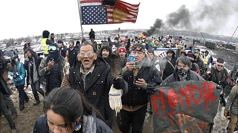 Jahre nach großen Protesten gegen eine umstrittene Öl-Pipeline in den USA ist nun ein aufsehenerregendes Urteil ergangen. (Archivbild)