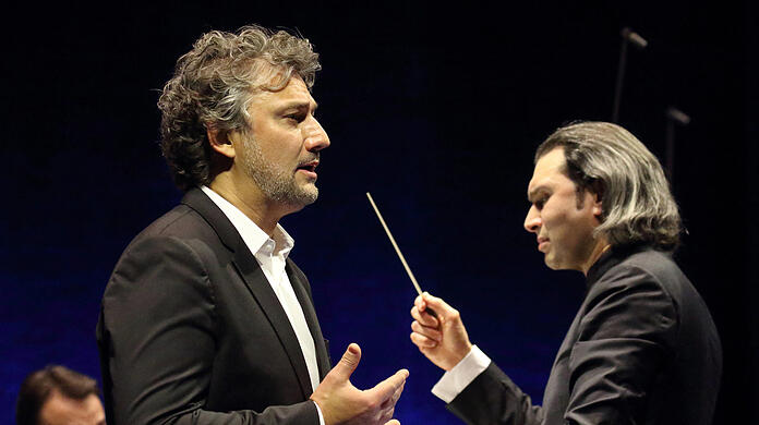 Vladimir Jurowski mit Jonas Kaufmann.