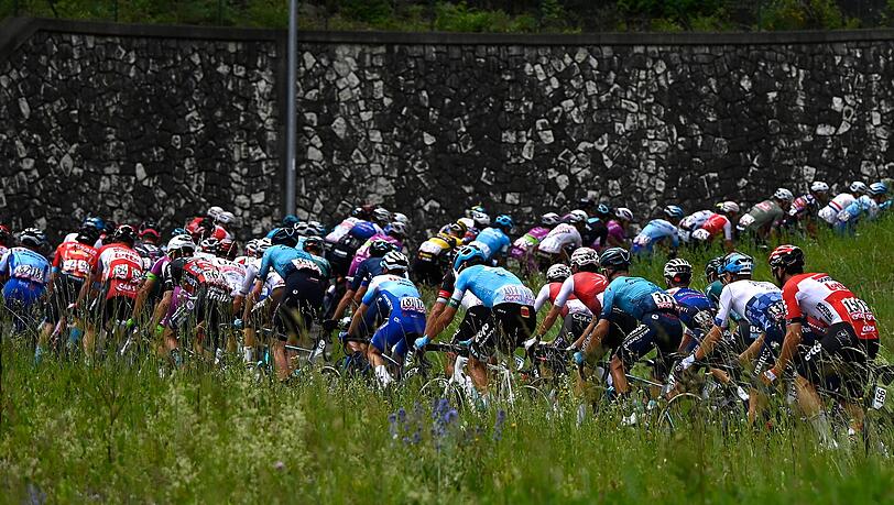 Für die Fahrer der Giro d’Italia ging es 202,00 Kilometer von Salò nach Aprica.