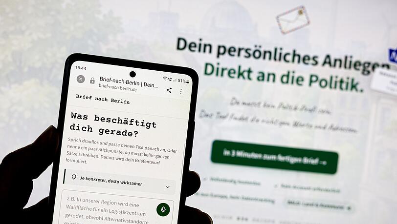 Das Portal soll helfen, sich an Politiker zu wenden. Das Portal soll helfen, sich an Politiker zu wenden.