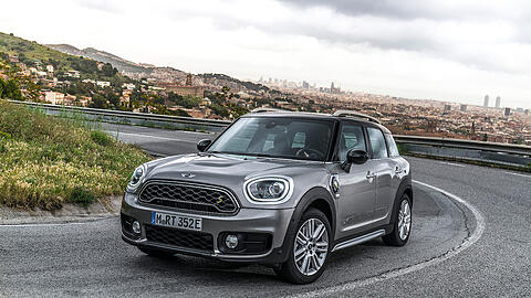 Kennzeichen E: Der Mini Cooper S E Countryman ALL4 ist ein Plug-in-Hybrid mit einer Systemleistung von 224 PS.
