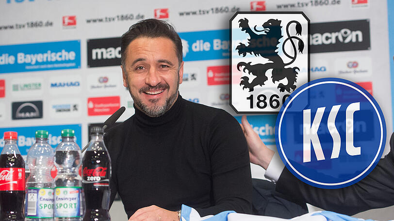 Auch für 1860-Trainer Vitor Pereira ist das Spiel gegen Karlsruhe richtungsweisend.