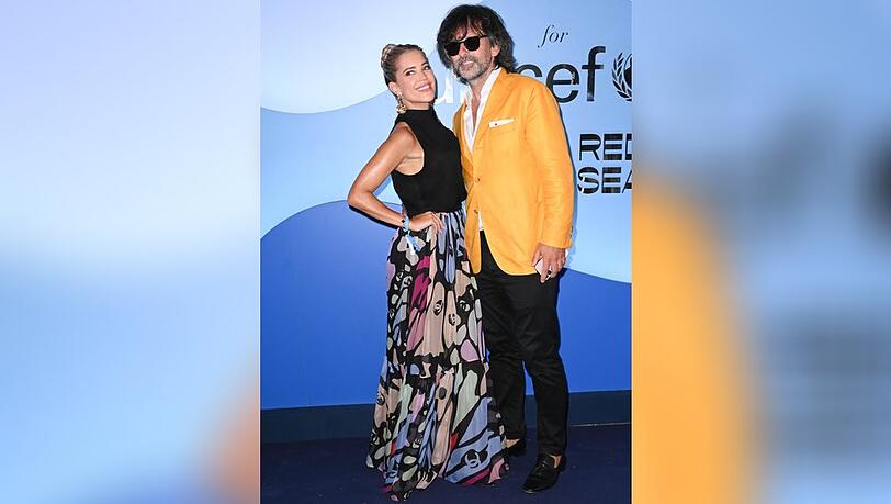 Sylvie Meis und Niclas Gastello bei der Unicef-Gala auf Capri.