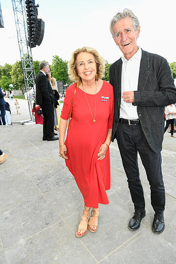Michaela May und Ehemann Bernd Schadewald Michaela May und Ehemann Bernd Schadewald