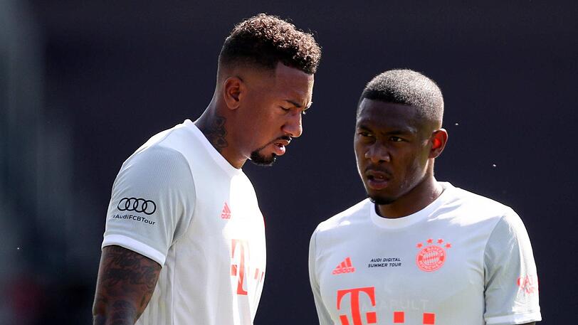 Jerome Boateng (links) und David Alaba (rechts)