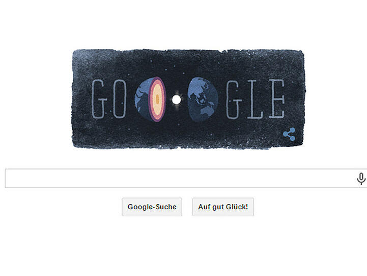 Das Googe Doodle für Inge Lehmann