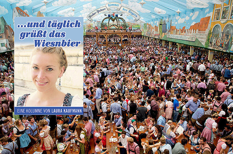 Unsere Wiesn-Reporterin über tanzen auf den Tischen.