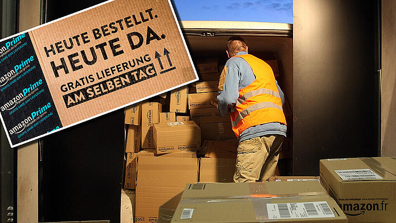 Amazon will seinen Kunden die Wartezeit auf ihre Pakete weiter verkürzen - ab sofort sollen Pakete sogar teils bereits am Tag der Bestellung zugestellt werden. Amazon will seinen Kunden die Wartezeit auf ihre Pakete weiter verkürzen - ab sofort sollen Pakete sogar teils bereits am Tag der Bestellung zugestellt werden.