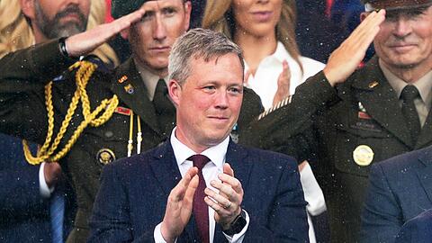 Er gilt als Kumpel von JD Vance: Daniel Driscoll (Archivbild).