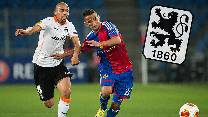 Wechselt er zu den Löwen? Naser Aliji (r.) vom FC Basel. Wechselt er zu den Löwen? Naser Aliji (r.) vom FC Basel.