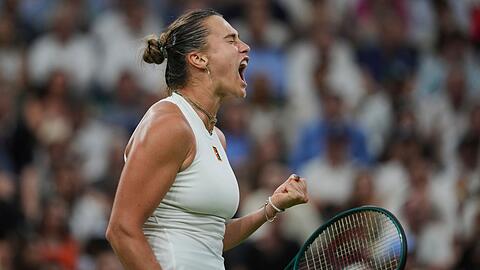 Aryna Sabalenka will erstmals ins Wimbledon-Finale.