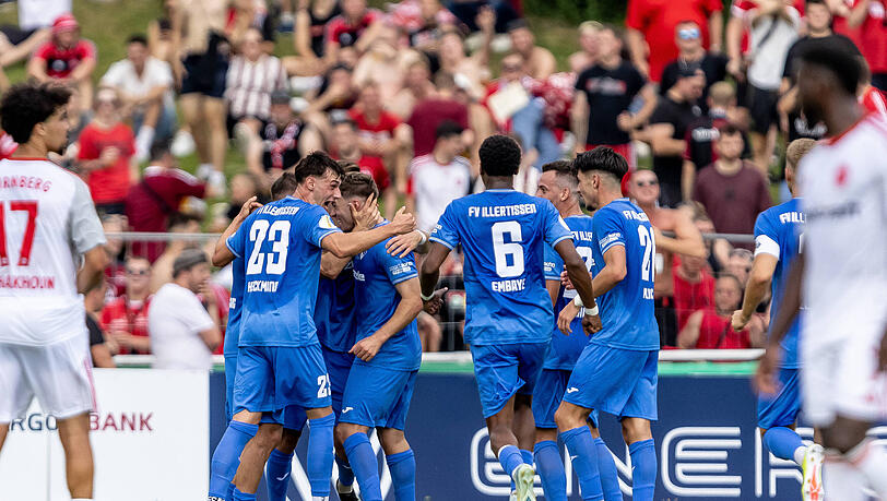 Warf in der ersten Runde des DFB-Pokals den 1. FC Nürnberg raus: Der FV Illertissen.
