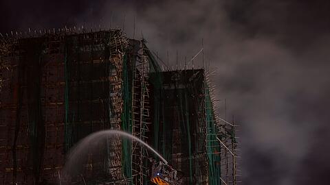 Die L&ouml;scharbeiten konnten am Vormittag eingestellt werden.