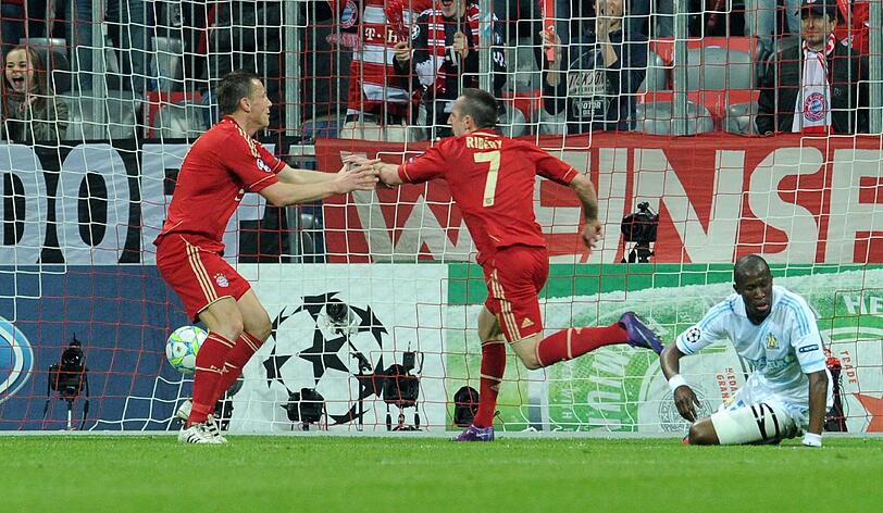 Bayern gegen Marseille - die Bilder des Spiels.