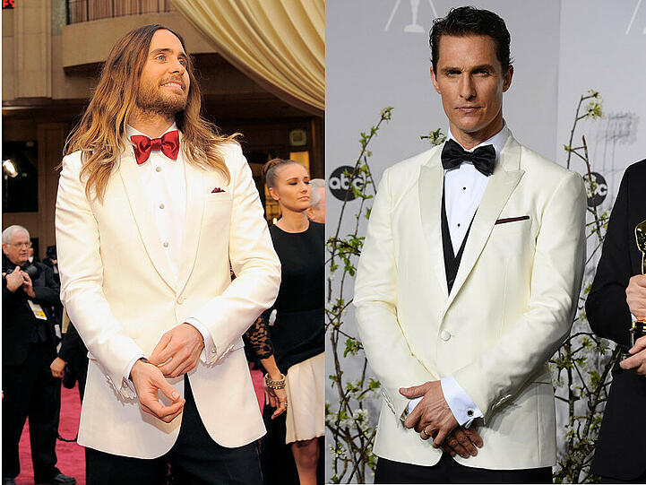 Jared Leto und Matthew McConaughey zeigen bei den Oscars 2014 Stilbewusstsein