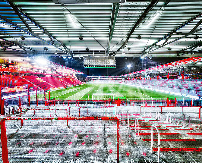 Das Stadion an der Alten Försterei in Berlin-Köpenick.