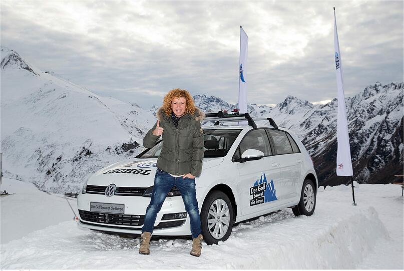 Der Saisonstart in Ischgl wurde festlich eröffnet. Sängerin Lucy Diakovska