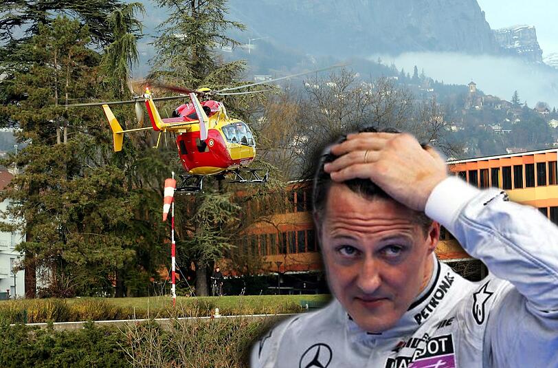 Michael Schumacher befindet sich im Koma und ist nach Angaben der Universitätsklinik von
Grenoble vom späten Sonntagabend nach einer Notoperation in kritischem Zustand.