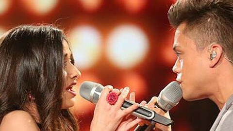 Elif und Christopher singen in der dritten Live-Show im Duett ums Weiterkommen