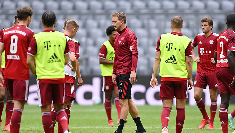 Der neue Bayern-Trainer Julian Nagelsmann arbeitet mit einem der kleinsten Kader der Bundesliga.