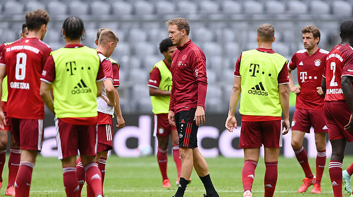 Der neue Bayern-Trainer Julian Nagelsmann arbeitet mit einem der kleinsten Kader der Bundesliga.