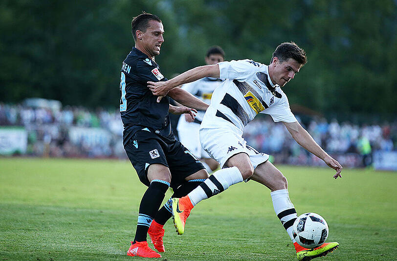 Die Löwen verlieren mit 1:3 gegen Borussia Mönchengladbach. Klicken Sie sich hier durch die Bilder vom Tegernsee-Testspiel.