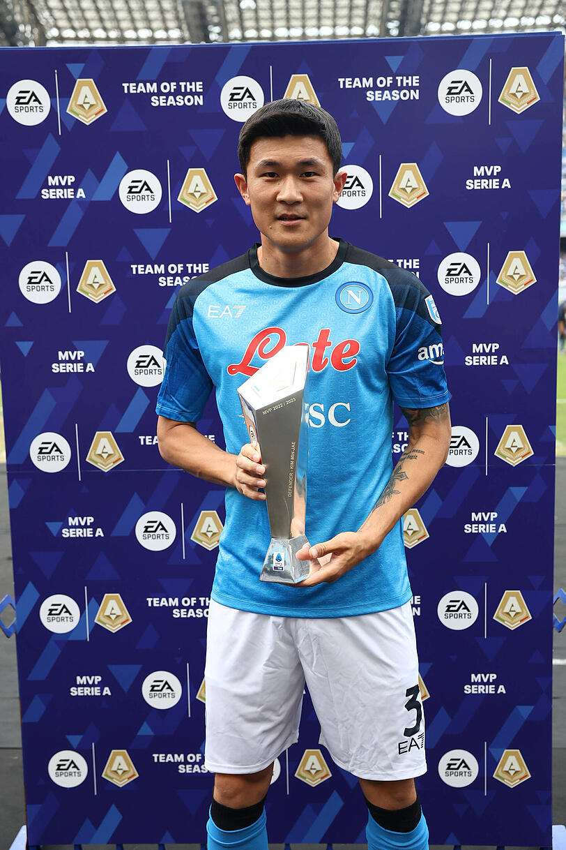 Min-jae Kim wurde 2023 als bester Verteidiger der Serie A ausgezeichnet.