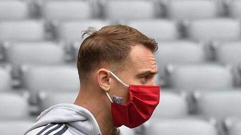 Nationalmannschafts-Kapitän Manuel Neuer. Foto: Christof Stache/AFP/Pool/dpa/Archivbild