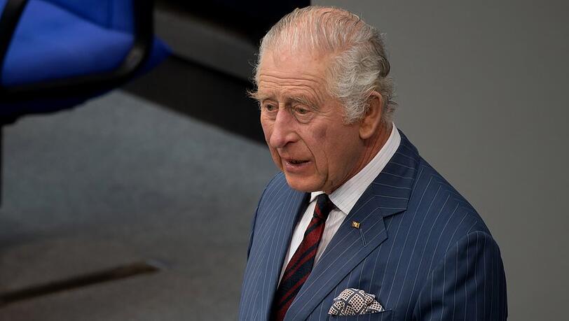 Ende M&auml;rz 2024 besuchte K&ouml;nig Charles III. Deutschland - hier bei seiner Rede im Deutschen Bundestag. Im Oktober wird er Down Under erwartet.
