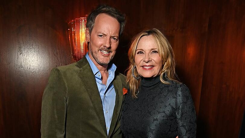 Russell Thomas und Kim Cattrall lernten sich im Radiostudio kennen.