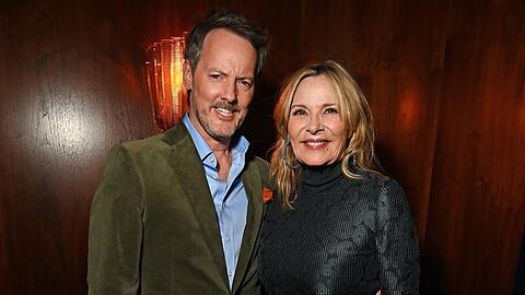Russell Thomas und Kim Cattrall lernten sich im Radiostudio kennen.