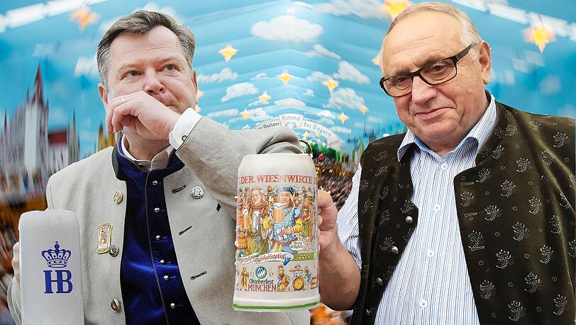 Wollen jetzt doch zusammen kommen: Wirteorecher Toni Roiderer (rechts) und Bürgermeister Seppi Schmid (CSU). Wollen jetzt doch zusammen kommen: Wirteorecher Toni Roiderer (rechts) und Bürgermeister Seppi Schmid (CSU).