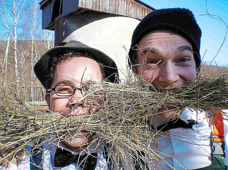 Die Original Bauernsfünfer Dominik Niklas und Uli Radl.