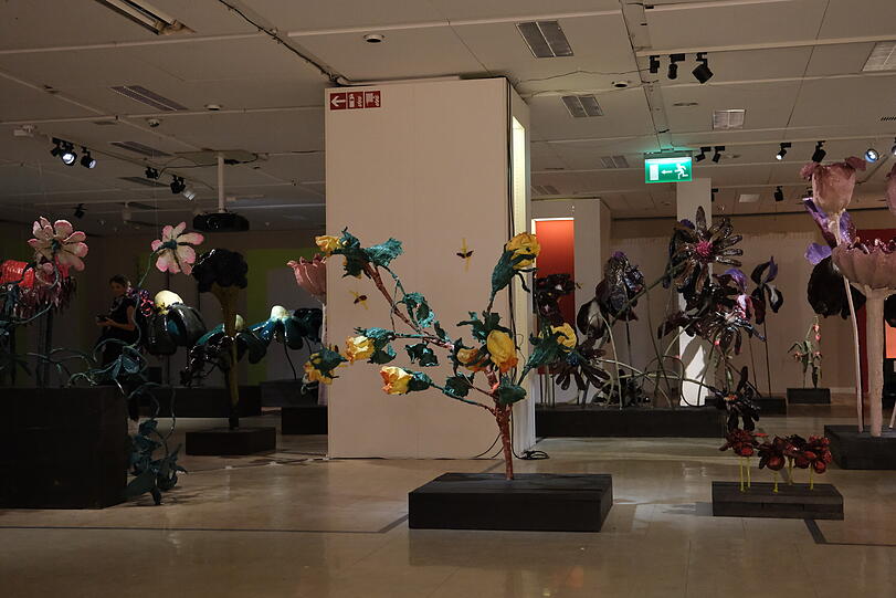 "The Experiment", eine Ausstellung der Sammlung Goetz, ist im Untergeschoss zu sehen.