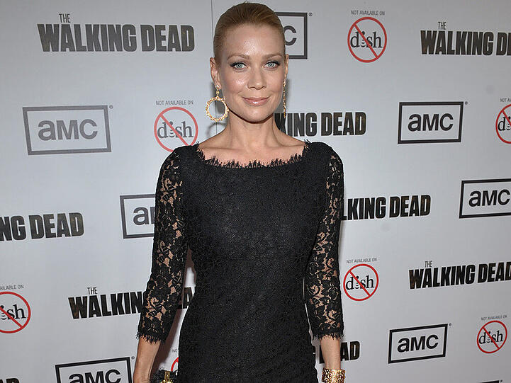 Serien-Star Laurie Holden bei einer Staffel-Premiere von "The Walking Dead"