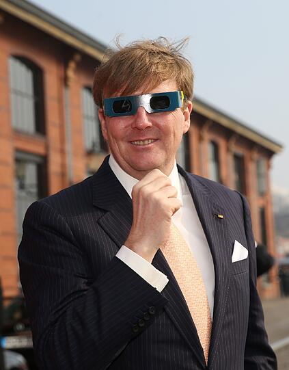 König Willem-Alexander der Niederlande in Hamburg