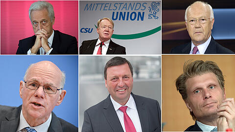 Haben problematische Nebentätigkeiten: Ex-Verkehrsminister Peter Ramsauer, Mittelständler Hans Michelbach, Urgestein Hans-Peter Uhl, Bundestagspräsident Norbert Lammert, Abgeordneter Volkmar Vogel oder Energieexperte Thomas Bareiß. Doch sie sind nicht die einzigen.